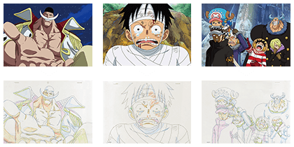 「アニメ原画」を再現