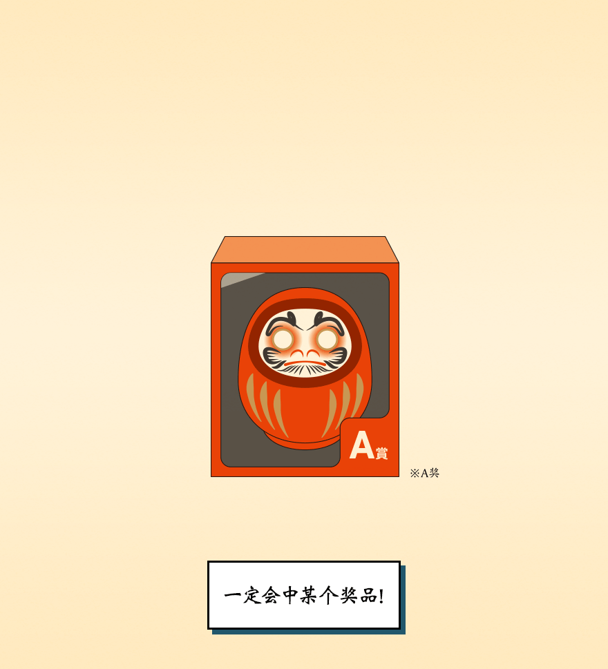 一定会中某个奖品!