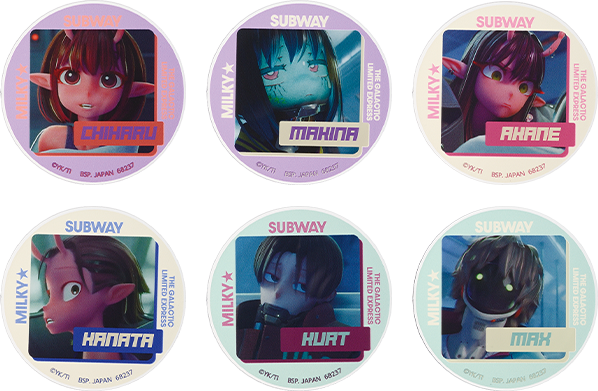 B賞 アクリルバッジ 商品画像