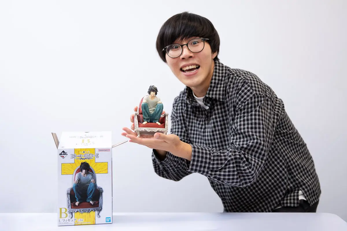 B賞『L フィギュア』を持つたかやさん