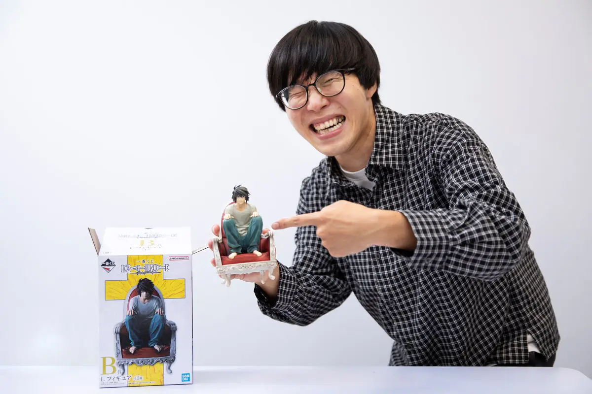 B賞『L フィギュア』を持つたかやさん