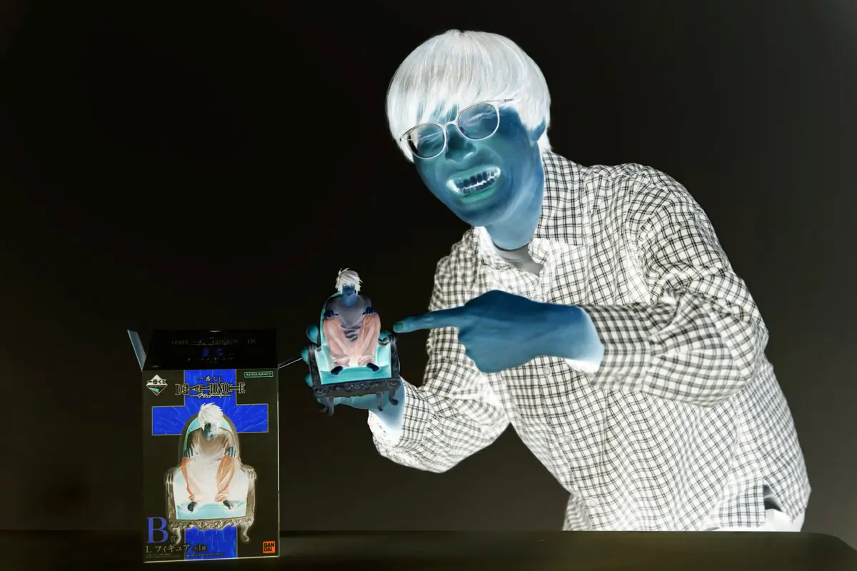 B賞『L フィギュア』を持つたかやさん