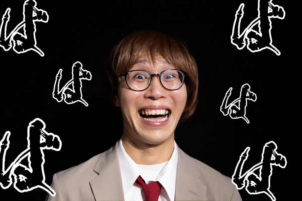 「はははははは」と笑うたかやさん